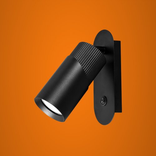 Светильник настенный NKL-103 под лампу GU10, черный картинка 